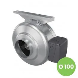 Leistungsstarker Rohr-Radialventilator Ø 100 für hochwertige Belüftung