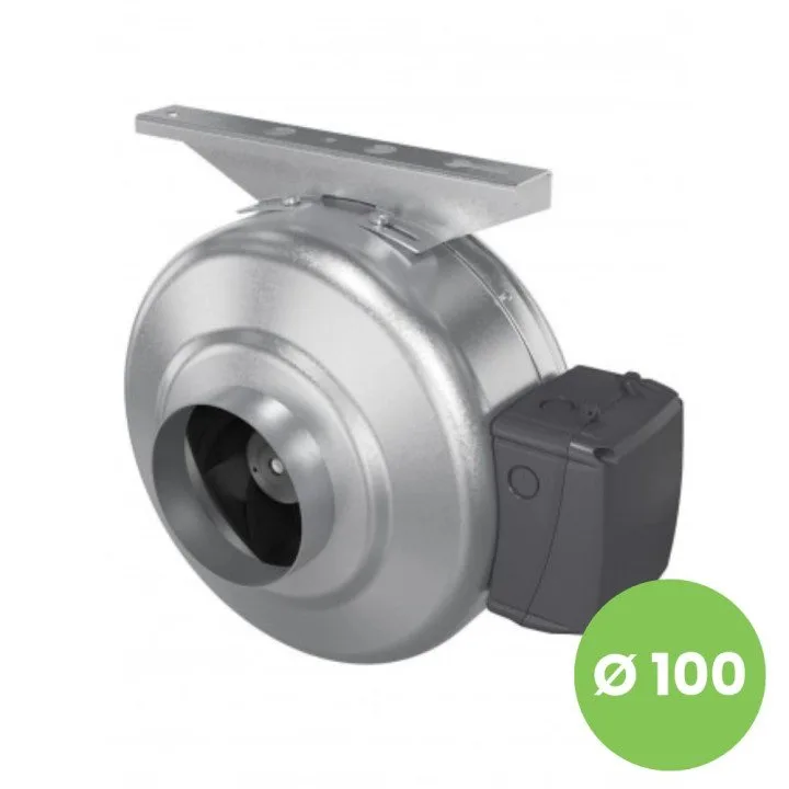 Leistungsstarker Rohr-Radialventilator Ø 100 für hochwertige Belüftung