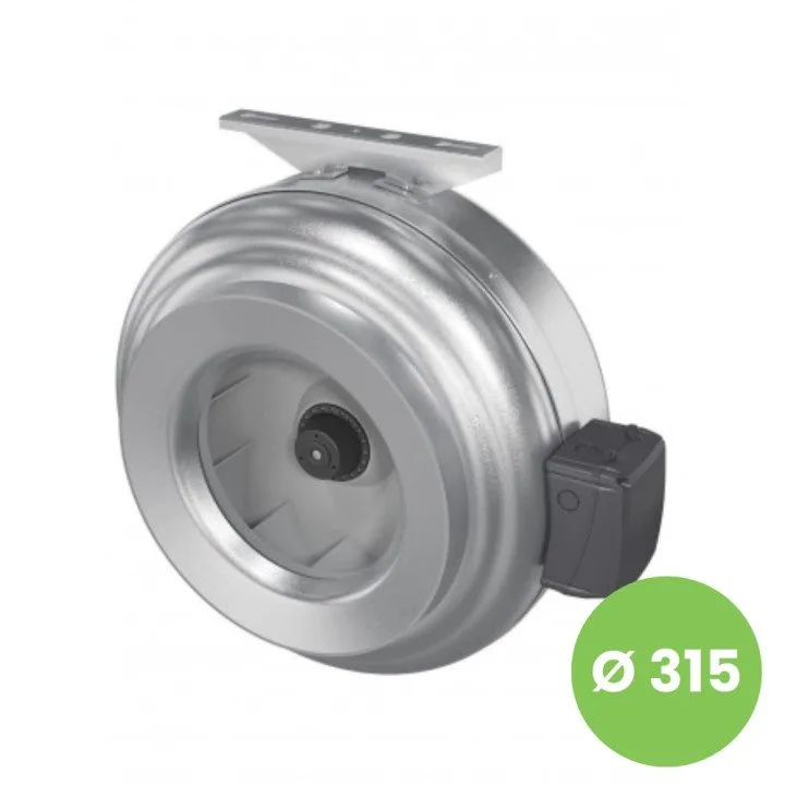 Radialer Rohrventilator MARS GDF 315 – 1500 m³/h Leistung