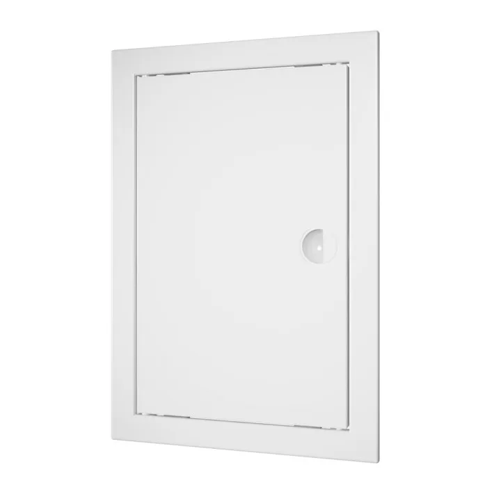 Revisionsklappe 122x122 L1010R mit Griff und Flansch - Akvavent