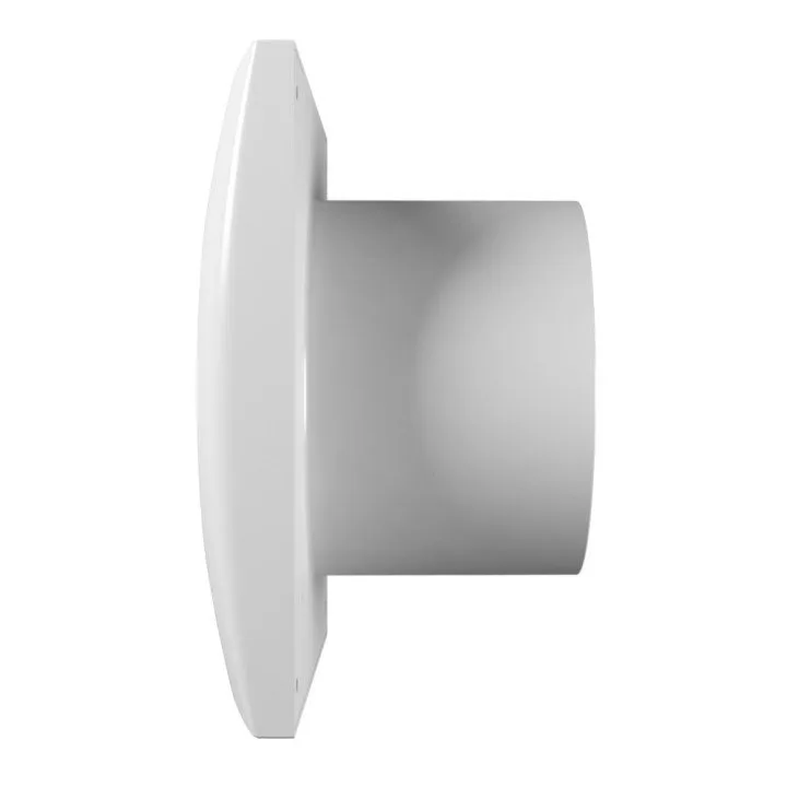 Leiser Badezimmerlüfter für das Badezimmer mit Klappe Ø 125 mm, AURA 5C