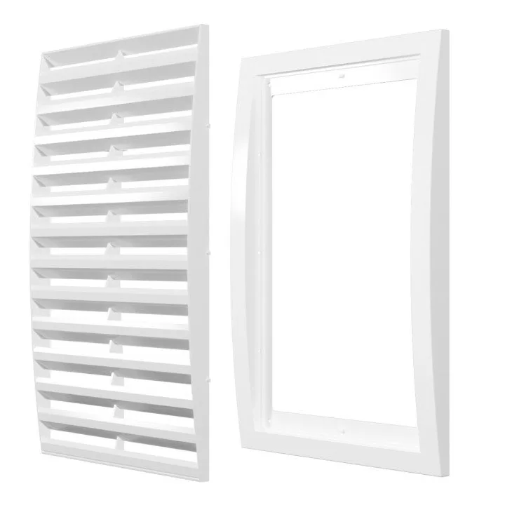 1515RRN, Äußeres abnehmbares Gitter 150x150, ASA-Kunststoff