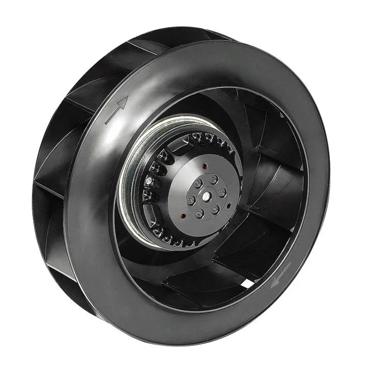 CYCLONE-EBM 125, Kunststoff-Zentrifugalkanalventilator für Zu- und Abluft BB D125