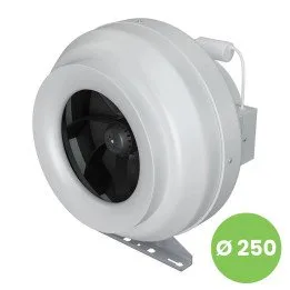 CYCLONE-EBM 250, Kunststoff-Zentrifugal-Kanalventilator für Zu- und Abluft BB D250