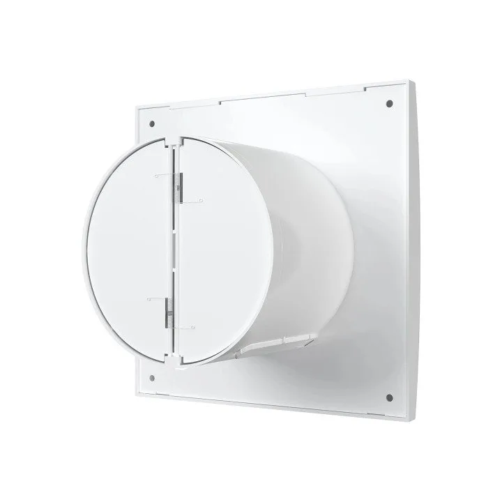 Leiser Badezimmerlüfter mit Feuchtigkeitssensor und Timer Ø 100 mm