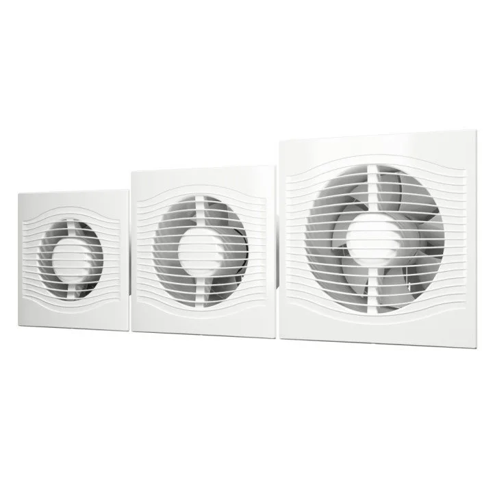 SLIM 4C MR Axialventilator mit Zeitschaltuhr und Lichtsensor D100
