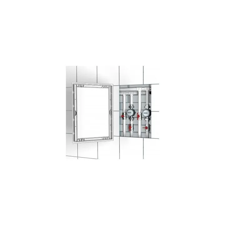 Revisionsklappe L1515 168x168 150x150 mit Flansch Preis - Akvavent