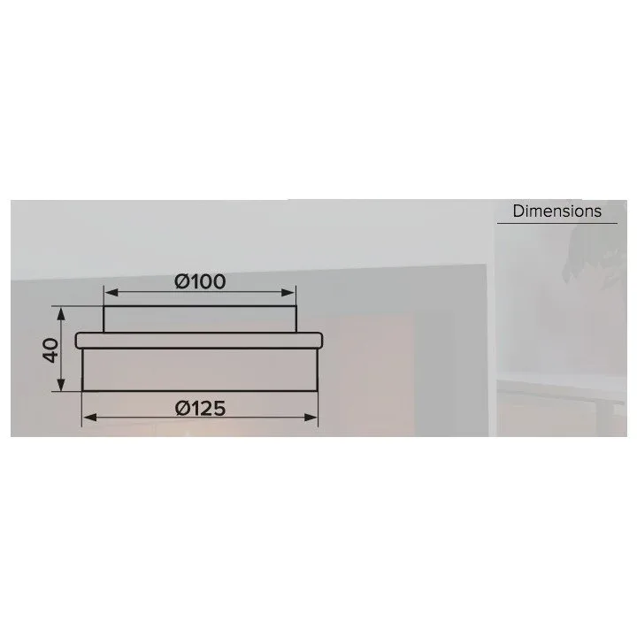 Zentralverbinder für Rundrohr D100/125 in der Rohrsysteme-Galerie, Bild 4 von 4