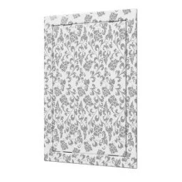 Revisionsklappe L2020 weiße Farbe 218x218 mit Flansch - Akvavent