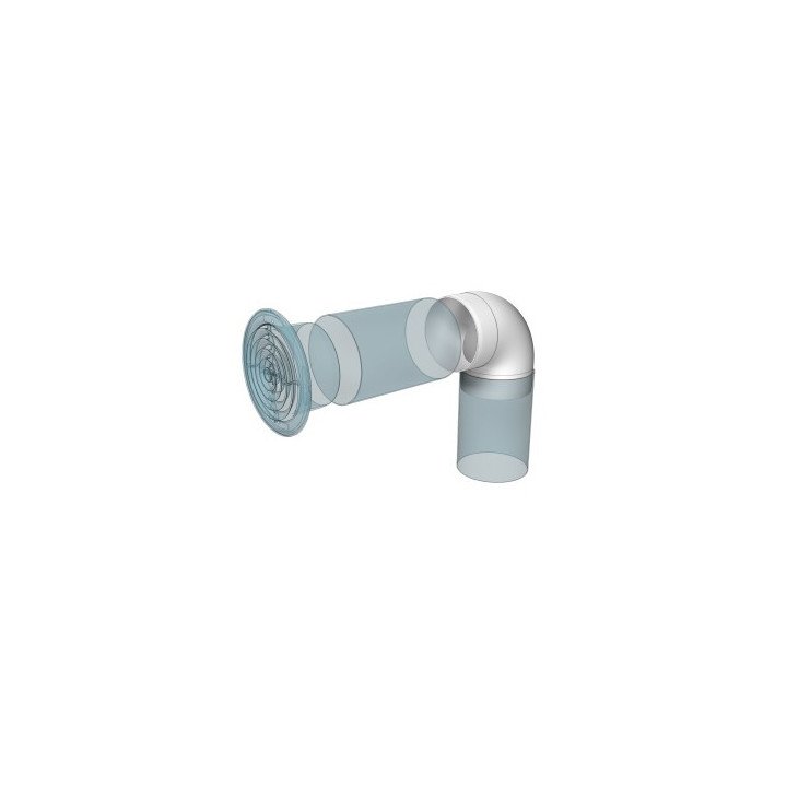 Rohrbogen KOLENO 10KKP 90 D100 für Rohrsysteme