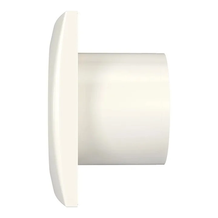 AURA 4C MRH Ivory, Axial-Abluftventilator mit Steuerung Fusion Logic 1.1 und Rückschlagventil BB D100, Ivory