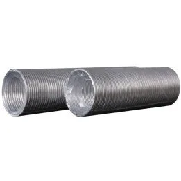 10VA ULTRA, flexibler Aluminium-Wellluftkanal, D bis 3,1 m, Durchmesser 100 mm