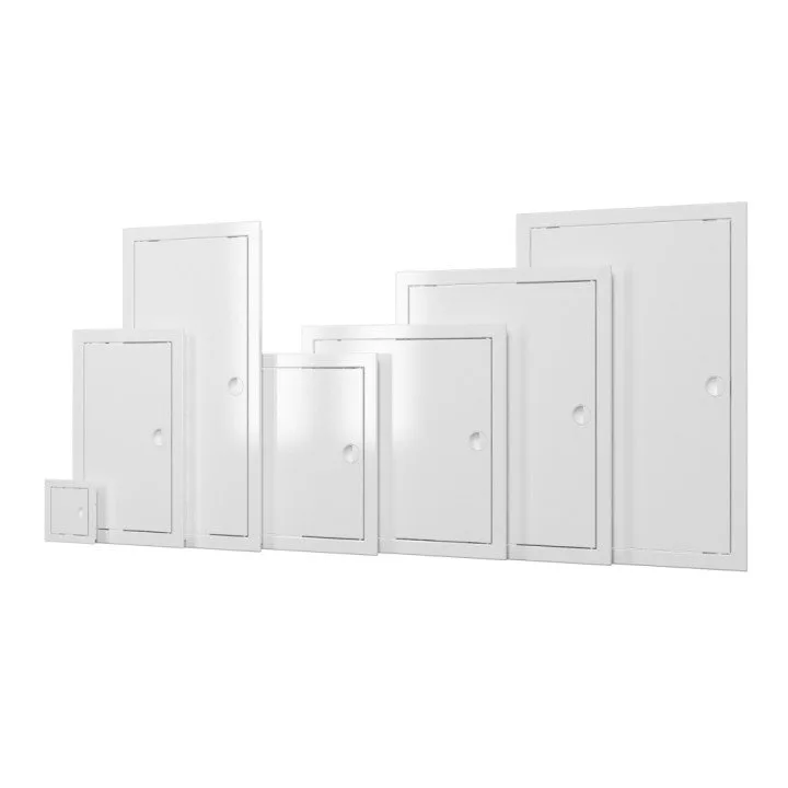 Revisionsklappe 268x318 L2530R mit Griff und Flansch - Akvavent