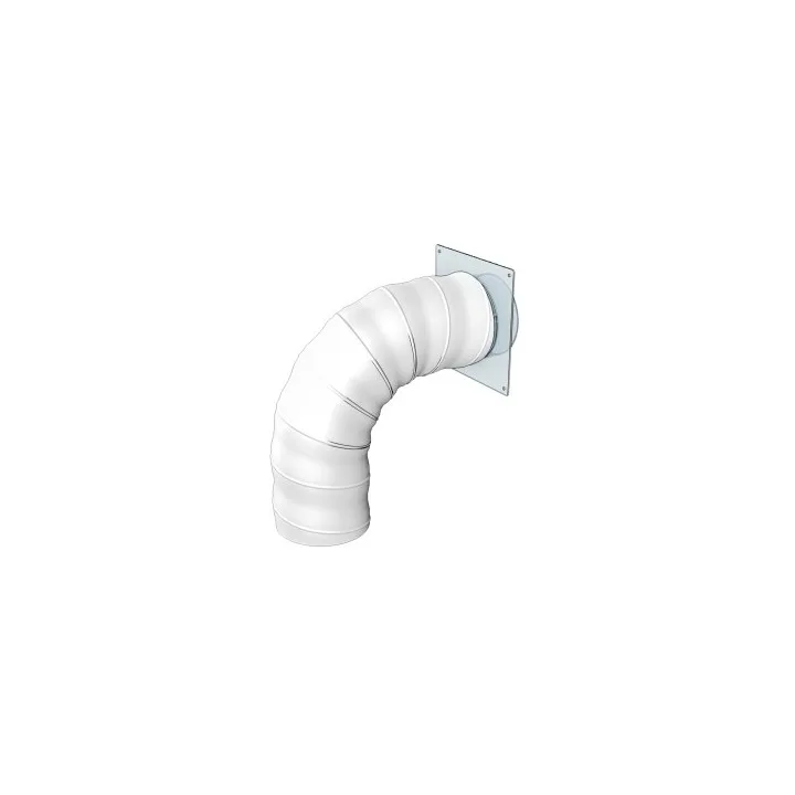 12,5PF3, Flexibler PVC-Luftkanal D 3m Durchmesser 125