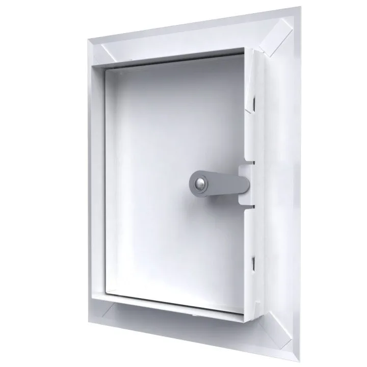 Revisionsklappe aus Stahl LT4060MZ 460x660 mit Flansch Preis - Akvavent