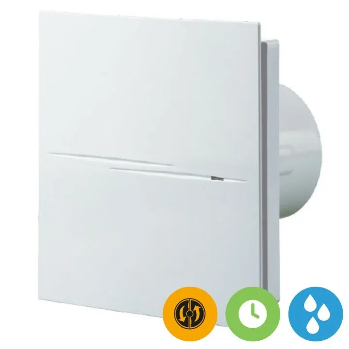 Leiser und energieeffizienter Badlüfter Quiet-Q Style TH