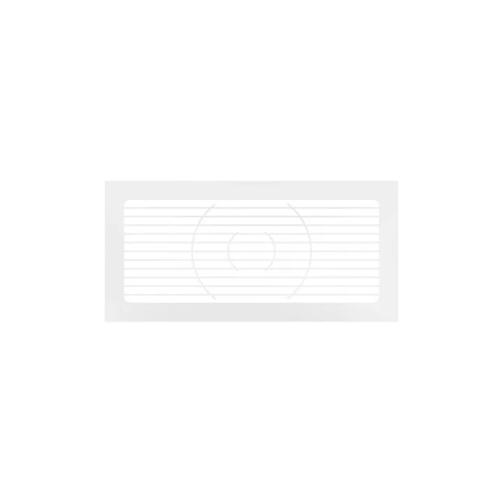 Gitter 220x90 mm mit Flansch 250x120 mm