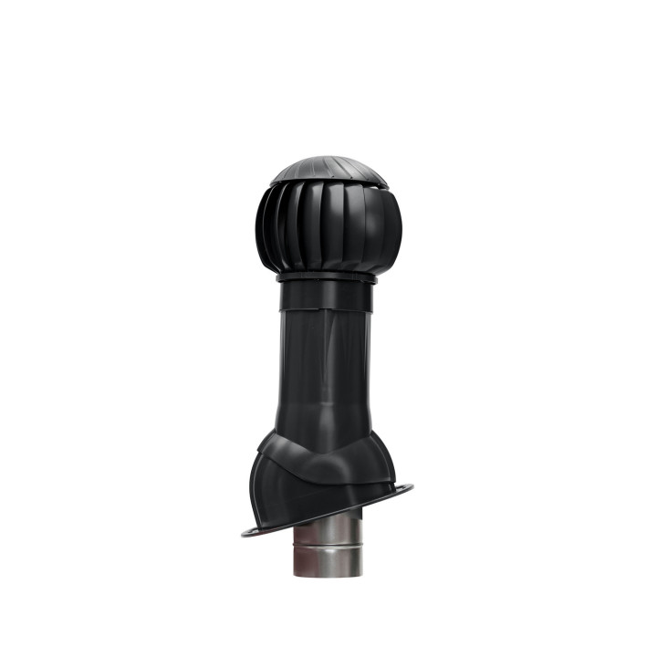 RRTV+S 160 Black – Dachlüftungsset