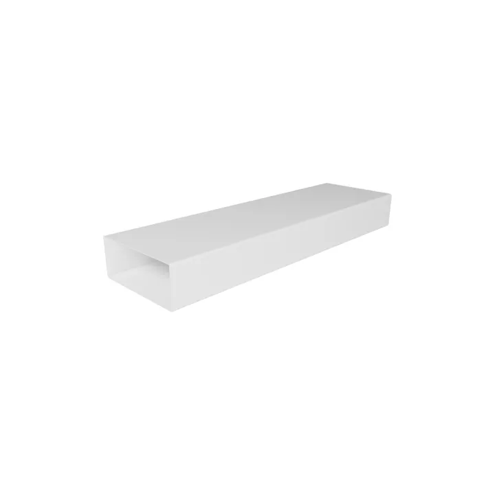 Rechteckrohr für Lüftung und Dunstabzugshauben 220x90mm und 0,5m Länge