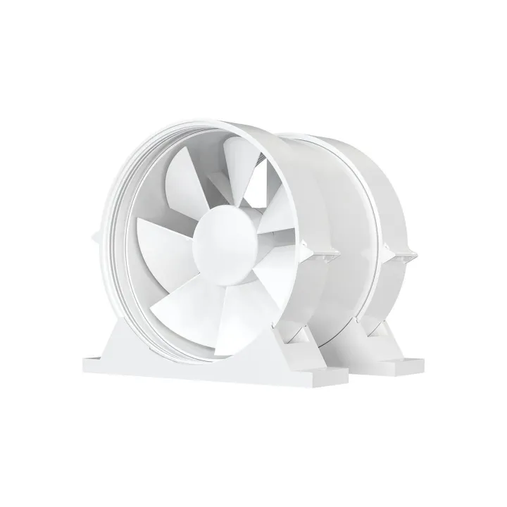 PRO 6, Kanalscher Axialventilator für Zu- und Abluft mit Befestigungsset BB D160