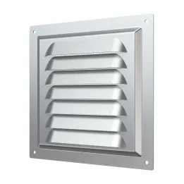 1515MC, Entlüftungsgitter 150x150, verzinkter Stahl