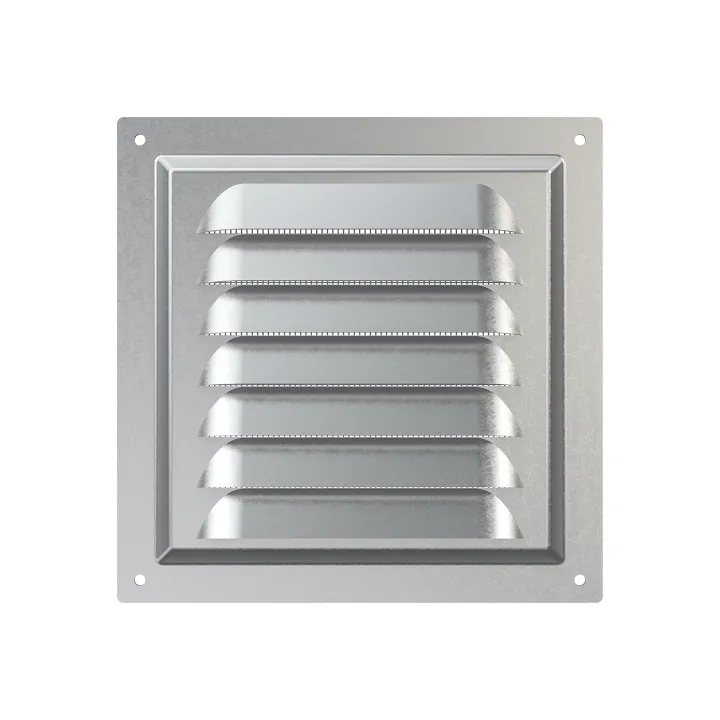 1515MC, Entlüftungsgitter 150x150, verzinkter Stahl