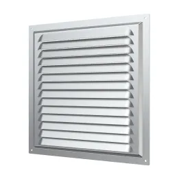 2525MC, Entlüftungsgitter 250x250, verzinkter Stahl