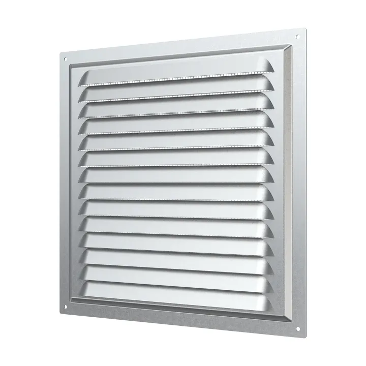 2525MC, Entlüftungsgitter 250x250, verzinkter Stahl