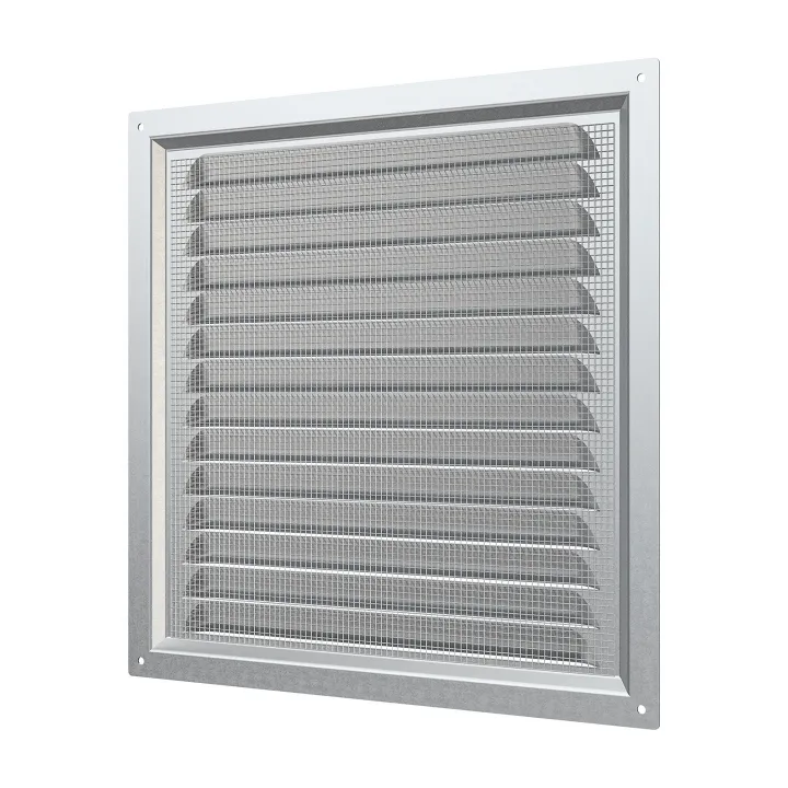 2525MC, Entlüftungsgitter 250x250, verzinkter Stahl