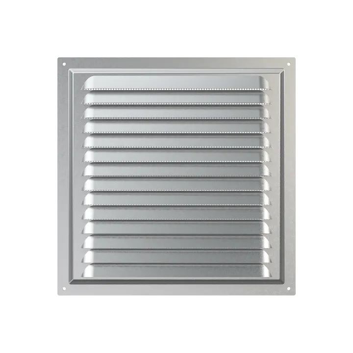2525MC, Entlüftungsgitter 250x250, verzinkter Stahl