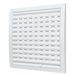 2525RRP, Abnehmbares Gitter mit verstellbaren Lamellen 250x250