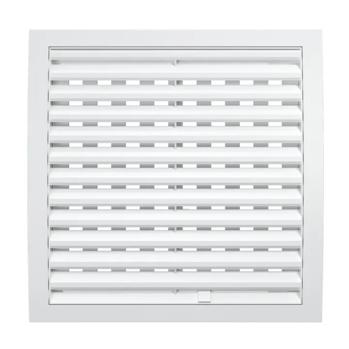 2525RRP, Abnehmbares Gitter mit verstellbaren Lamellen 250x250