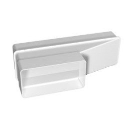 612RP20P, Exzentrischer Verbinder für rechteckigen Kanal 60x120/60x204