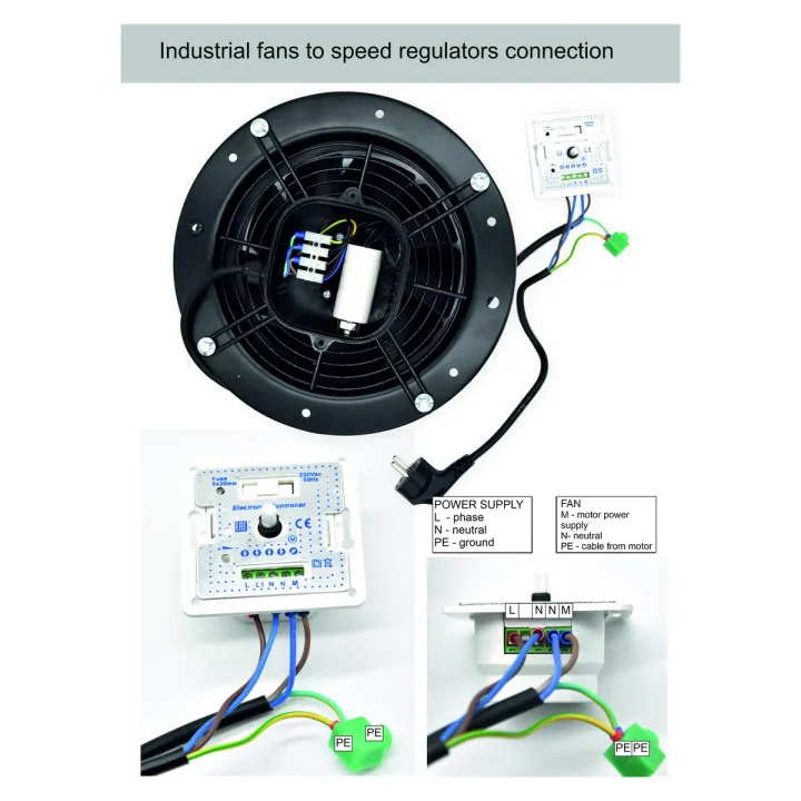 Drehzahlregler 1 A für Ventilatoren