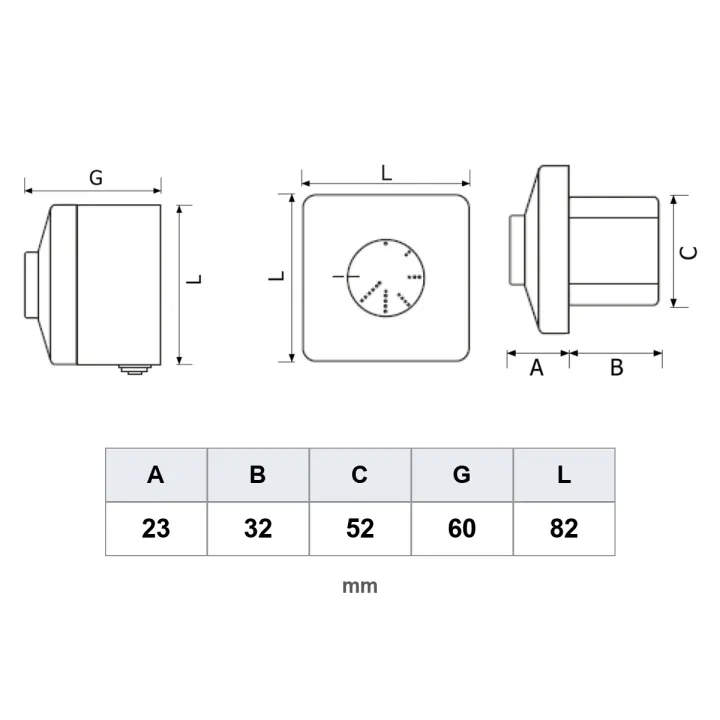 Drehzahlregler 1 A für Ventilatoren