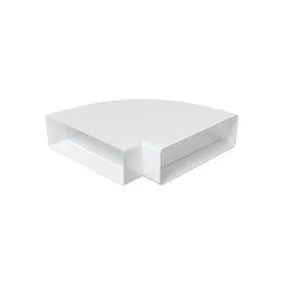 620KGP, Horizontalbogen 90° für rechteckigen Kanal 60x204