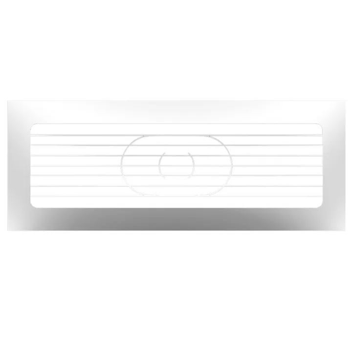 612RCF, Gitter 150x90 mit Flansch 120x60