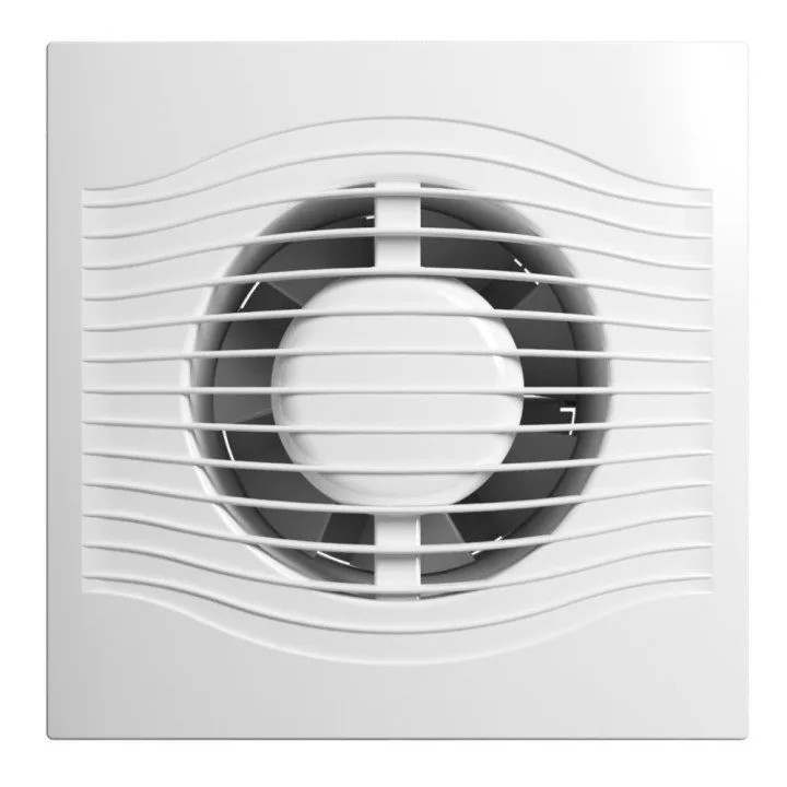 SLIM 6C, Axialventilator mit Rückstauklappe BB D150