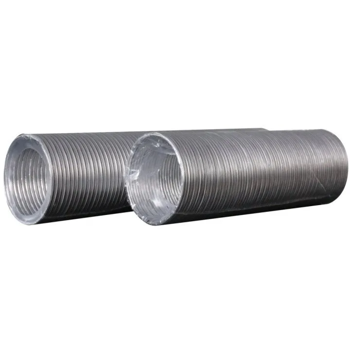08VA, Aluminium-Flexwellkanal, D bis 3 m, Durchmesser 80 mm