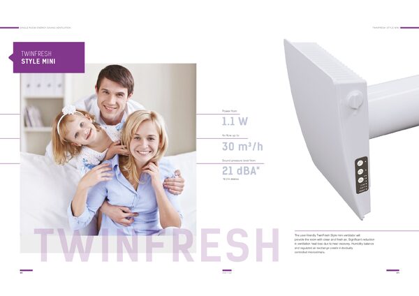 VENTS TwinFresh Style mini - Datenblatt