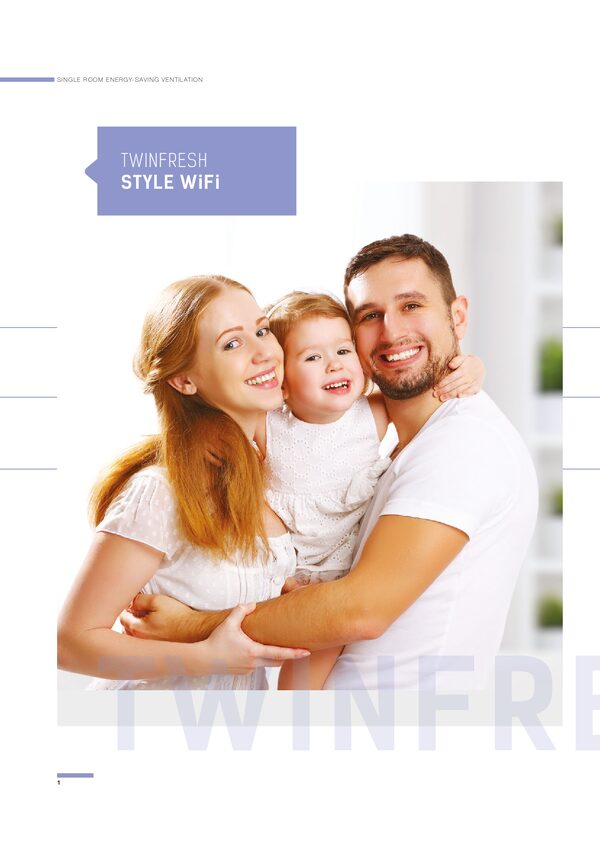 VENTS TwinFresh Style Wi-Fi - technical datasheet